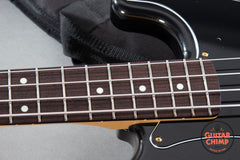 2025 Fender Japan MIJ Traditional ’60s Precision P Bass Black Pearl Matching Headstock Gold Hardware