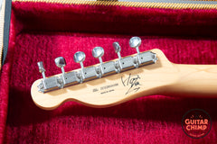 2022 Fender Japan MIJ HARUNA Telecaster Boost Arctic White Dual Shawbuckers w/ Tweed HSC