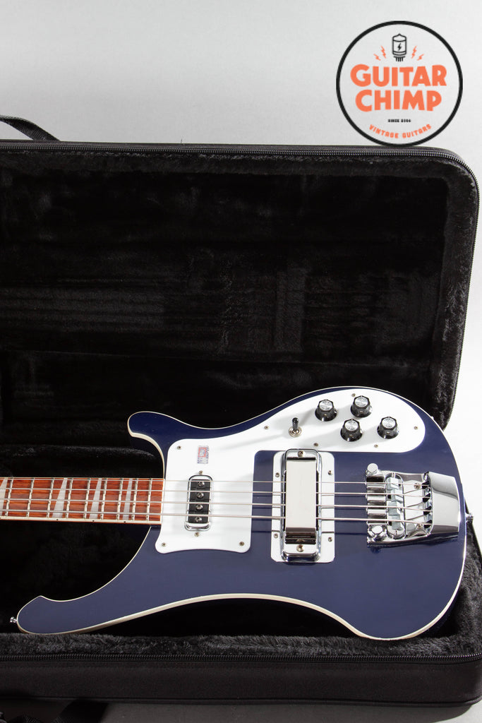 2010 Rickenbacker 4003 Bass - Rare Midnight Blue Finish