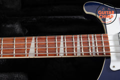 2010 Rickenbacker 4003 Bass - Rare Midnight Blue Finish