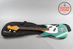 2007 Fender Japan Mustang MB98-75CO OTM Bass Competition Ocean Turquoise Metallic