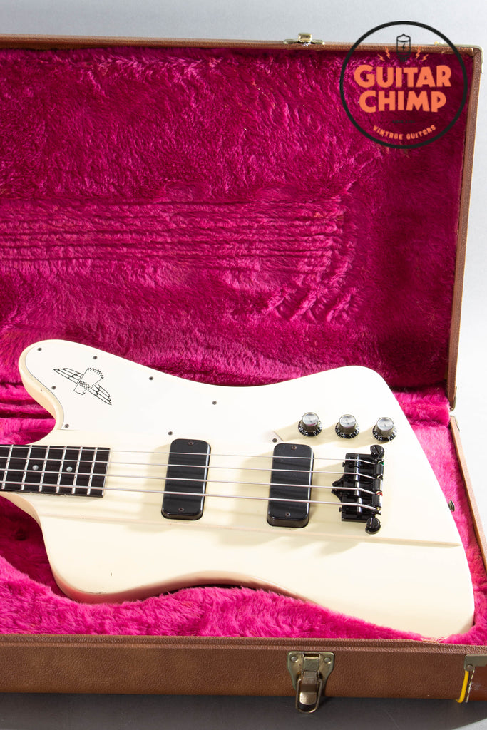 2000 Gibson Thunderbird IV Bass Guitar – Classic White with Original Case