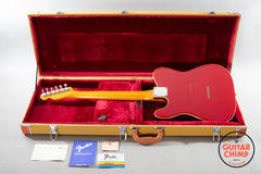1986 Fender Japan MIJ TL62B-650 ’62 Reissue Telecaster Custom Candy Apple Red Double Bound w/ HSC