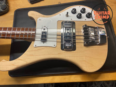 2025 Rickenbacker 4003S Bass - Mapleglo Finish | Original Hard Case & Pickup Cover