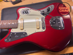 2010 Fender Japan Jaguar JG66 '66 Reissue | Old Candy Apple Red | Matching Headstock | Very Good Condition