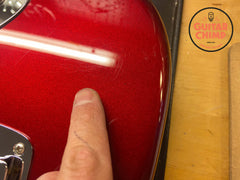 2010 Fender Japan Jaguar JG66 '66 Reissue | Old Candy Apple Red | Matching Headstock | Very Good Condition