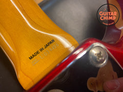 2010 Fender Japan Jaguar JG66 '66 Reissue | Old Candy Apple Red | Matching Headstock | Very Good Condition