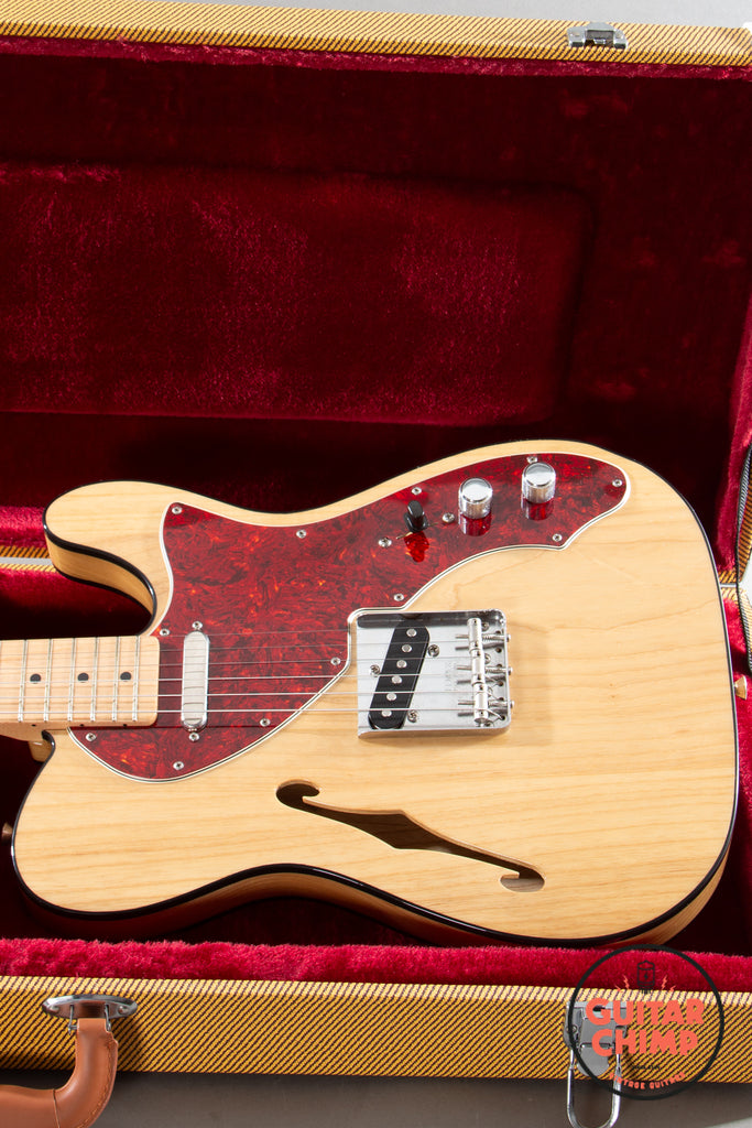 2022 Fender Japan MIJ Ishibashi FSR Traditional II Telecaster Thinline Natural Ash Body w/ HSC