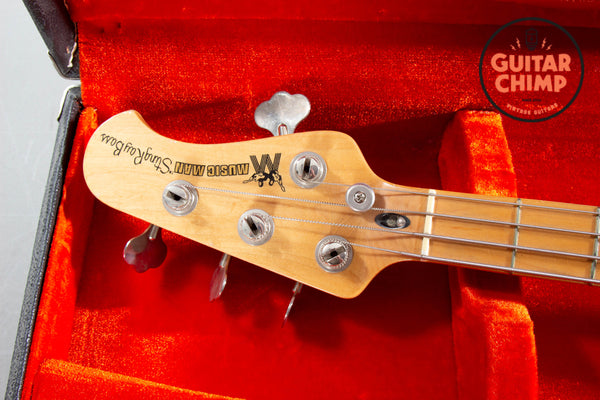 1977 Music Man Stingray Bass Vintage Sunburst - Pre-Ernie Ball