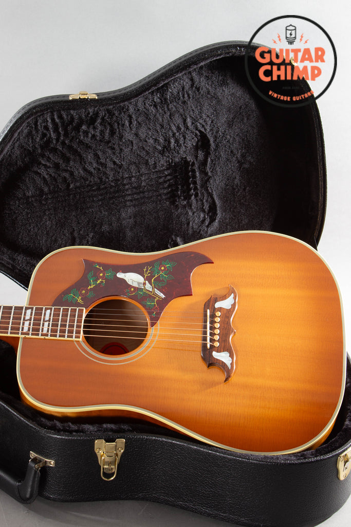 2016 Gibson Custom Shop Dove Quilt Maple Limited Edition Honeyburst | Original Case & COA