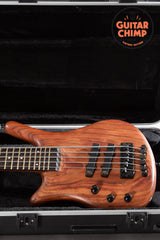 2005 Left-Handed Warwick Thumb Neck Thru NT-5 String Bass – Made in Germany | Includes Hard-Shell Case
