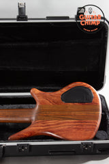 2005 Left-Handed Warwick Thumb Neck Thru NT-5 String Bass – Made in Germany | Includes Hard-Shell Case