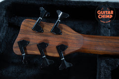 2005 Left-Handed Warwick Thumb Neck Thru NT-5 String Bass – Made in Germany | Includes Hard-Shell Case