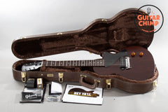 2024 Gibson Charlie Starr Les Paul Junior - Dark Walnut Finish | Limited Edition with Case
