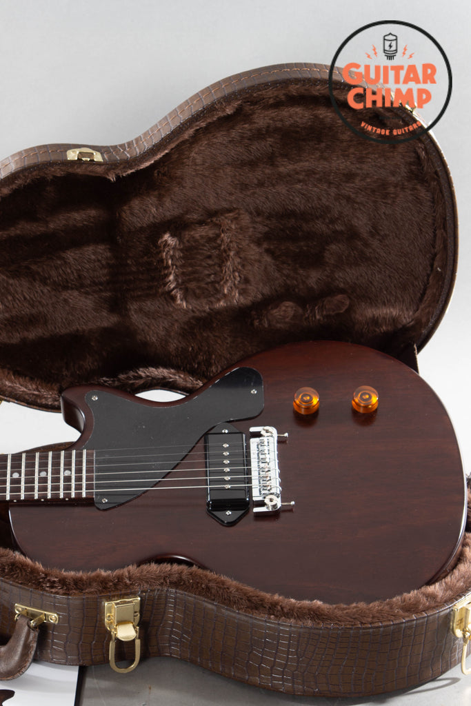 2024 Gibson Charlie Starr Les Paul Junior - Dark Walnut Finish | Limited Edition with Case