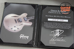 2014 Gibson Dave Grohl DG-335 Metallic Gold | Limited Edition #215/400 | Includes Original Case & COA