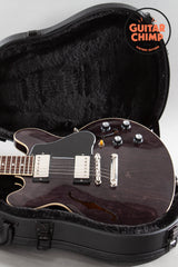 2024 Gibson ES-339 Trans Ebony | Semi-Hollow, Classic Gibson Tone | Original Case Included