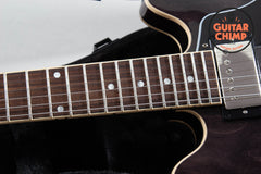 2024 Gibson ES-339 Trans Ebony | Semi-Hollow, Classic Gibson Tone | Original Case Included