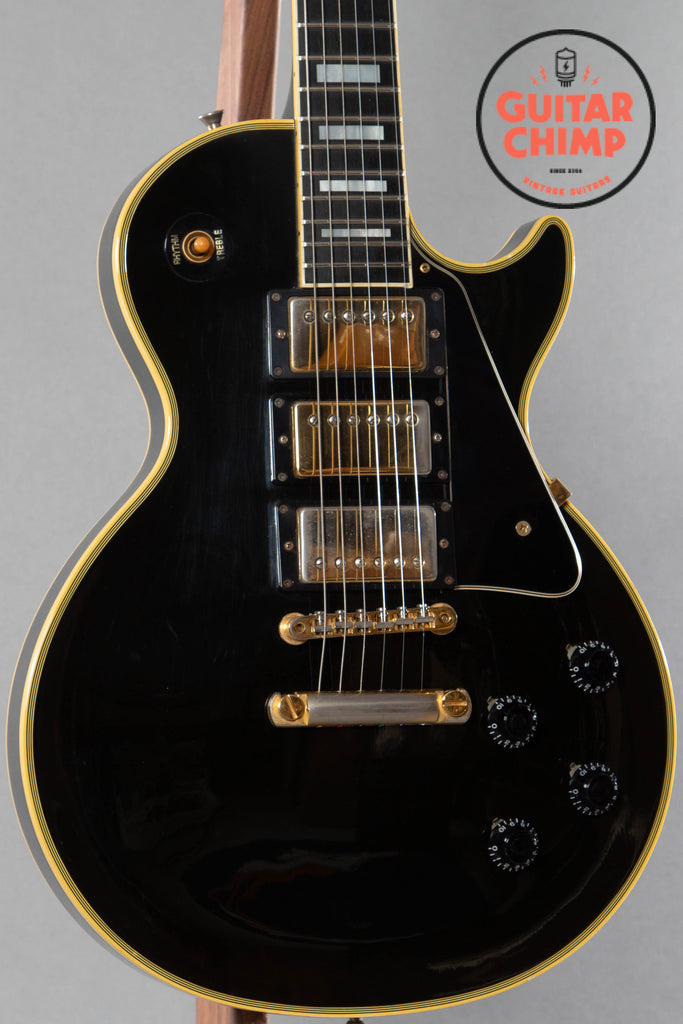 1989 Gibson Les Paul Custom 35th Anniversary 3 Pick-up Black Beauty