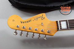 2002 Fender Japan Jaguar JG66B ’66 Reissue 3-Tone Sunburst Block Inlays | Very Good Condition