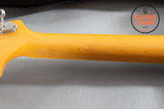 2002 Fender Japan Jaguar JG66B ’66 Reissue 3-Tone Sunburst Block Inlays | Very Good Condition