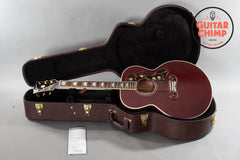 2022 Gibson SJ-200 Standard Wine Red with LRBaggs Anthem no