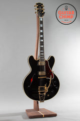 2015 Gibson Memphis ES-355 with Factory Bigsby Black VOS