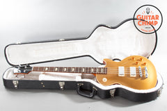 2012 Gibson Les Paul Standard Bass Goldtop - Oversized Body - Original Case