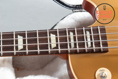2012 Gibson Les Paul Standard Bass Goldtop - Oversized Body - Original Case