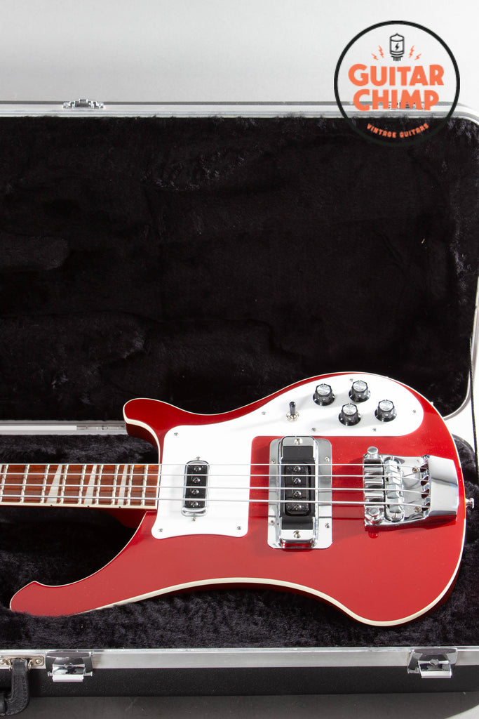 2012 Rickenbacker 4003 Bass Ruby Red – Rare Color, Excellent Condition