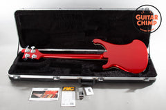 2012 Rickenbacker 4003 Bass Ruby Red – Rare Color, Excellent Condition