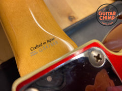 2002 Fender Japan TL62B-BTX ’62 Telecaster Bigsby Candy Apple Red | Texas Special Pickups | Very Good Condition