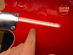2002 Fender Japan TL62B-BTX ’62 Telecaster Bigsby Candy Apple Red | Texas Special Pickups | Very Good Condition