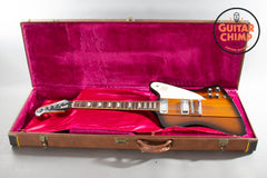 1991 Gibson Firebird V Tobacco Sunburst | Headstock Repair, Original Hard-shell Case