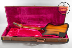 1991 Gibson Firebird V Tobacco Sunburst | Headstock Repair, Original Hard-shell Case