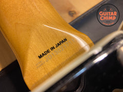 2013 Fender MIJ Japan Telecaster Custom TL62B ’62 Reissue Black | Very Good Condition | Gig Bag Included