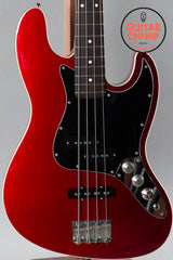 2012 Fender Japan AJB Aerodyne Jazz Bass Candy Apple Red