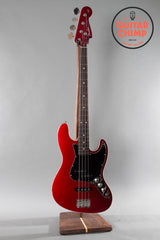 2012 Fender Japan AJB Aerodyne Jazz Bass Candy Apple Red