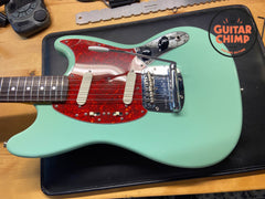 2002 Fender Japan MG69 SBL ’69 Mustang Aged Sonic Blue | Original Condition