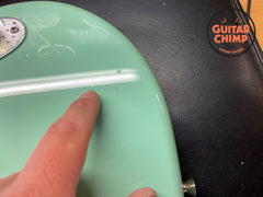 2002 Fender Japan MG69 SBL ’69 Mustang Aged Sonic Blue | Original Condition