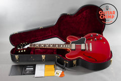 2011 Gibson Custom Shop Historic ’63 Reissue ES-335 Block Inlay Faded Cherry