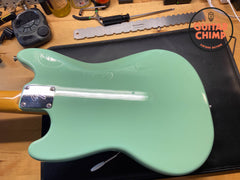 2002 Fender Japan MG69 SBL ’69 Mustang Aged Sonic Blue | Original Condition