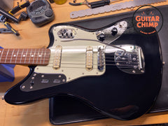 2010 Fender Japan Jaguar JG66 '62 Reissue Black - Excellent Condition with Gig Bag