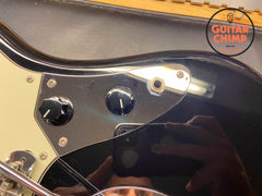 2010 Fender Japan Jaguar JG66 '62 Reissue Black - Excellent Condition with Gig Bag