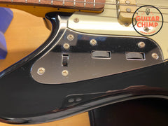 2010 Fender Japan Jaguar JG66 '62 Reissue Black - Excellent Condition with Gig Bag