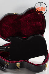 2021 Gibson Custom Shop 60th Anniversary ‘61 Les Paul SG Custom Ultra Light Aged Black | Original Case & COA Included