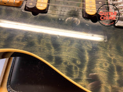 1992 Ernie Ball Music Man EVH Eddie Van Halen Signature Trans Black Quilt