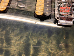 1992 Ernie Ball Music Man EVH Eddie Van Halen Signature Trans Black Quilt