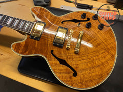 2002 Gibson Custom Shop CS-356 Figured Koa Top | Original Case & COA