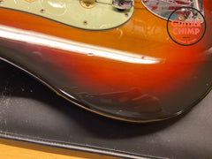 1991 Fender MIJ Japan Bass VI 3-Tone Sunburst